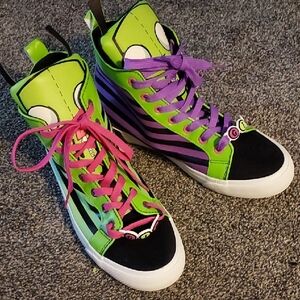 Nickelodeon Green and Purple Gir Athletic Shoes